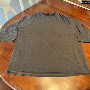 Specialized Cycling Mens XXL 3/4 Sleeve Shirt Bicycle Gray Zip Pocket Outdoor